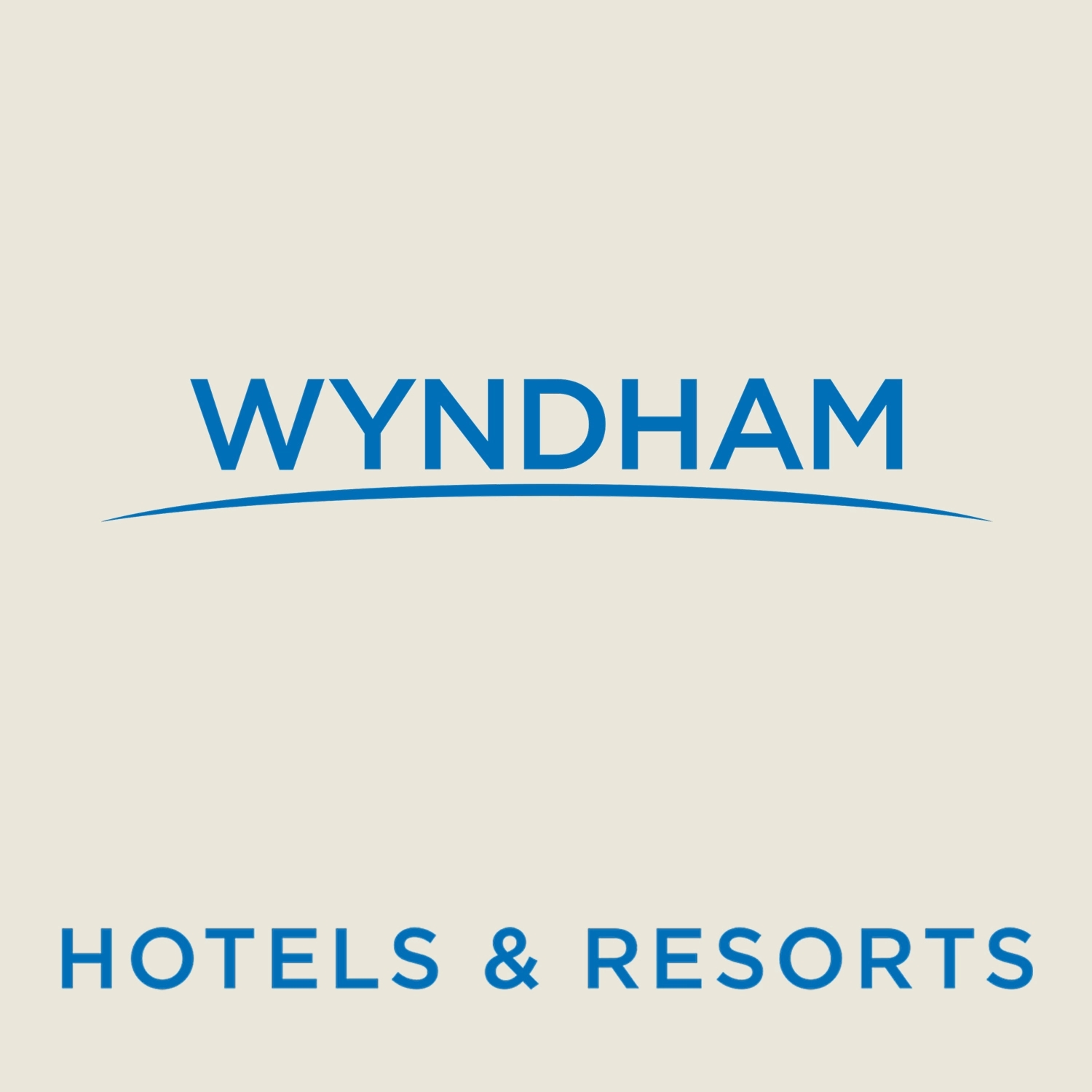 Wyndham Hotels & Resorts logo with stylized 'Wyndham' text – official partner